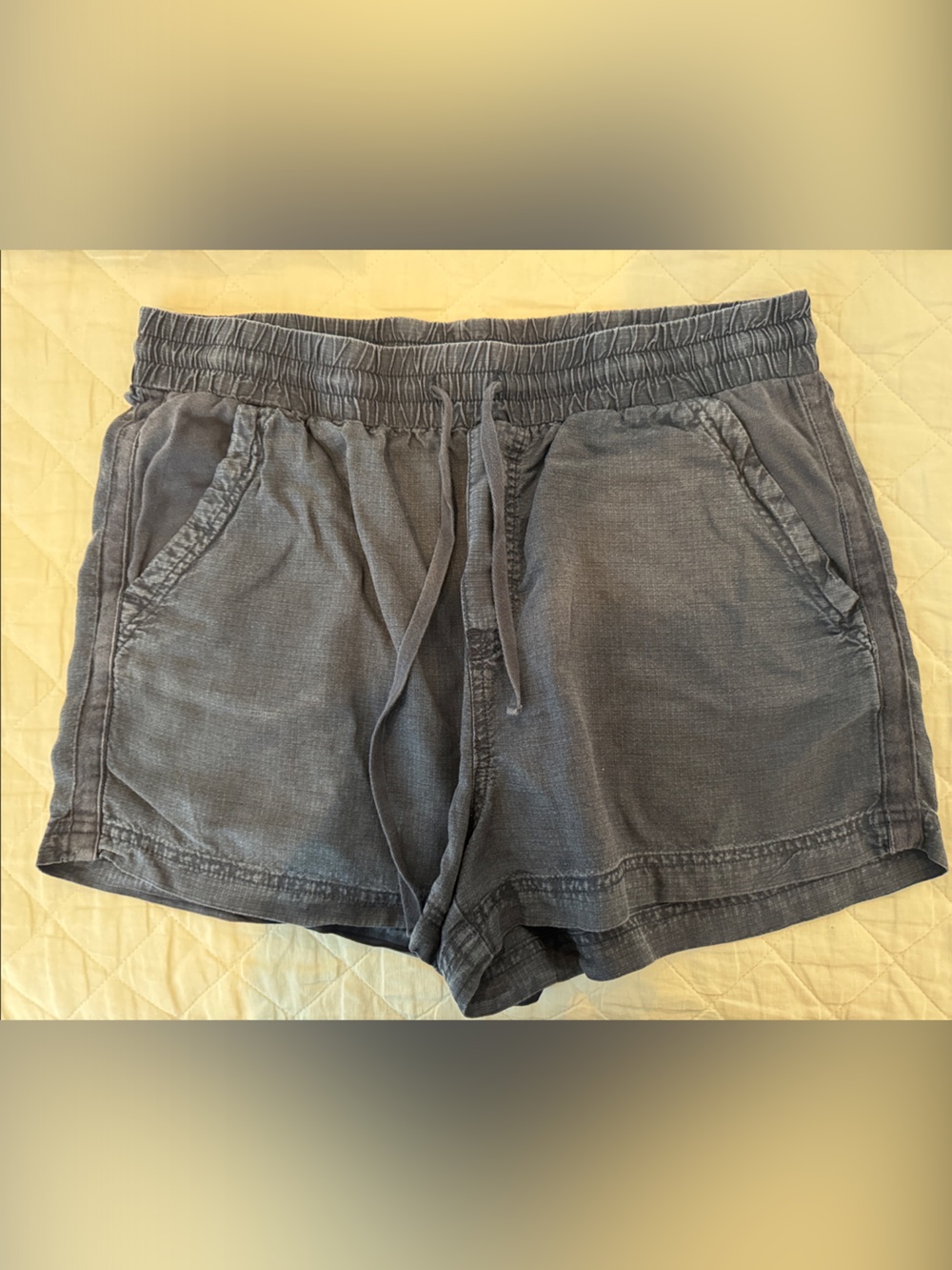Splendid Navy Draw String Shorts - Picture 4 of 5